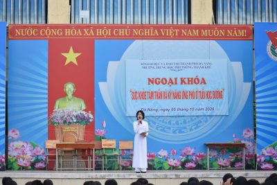 NGOẠI KHÓA CHUYÊN ĐỀ “SỨC KHỎE TÂM THẦN VÀ KỸ NĂNG ỨNG PHÓ Ở TUỔI HỌC ĐƯỜNG”, NĂM HỌC 2026-2027